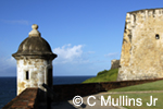 Lookout at Castillo de San Cristobal, San Juan, Puerto Rico